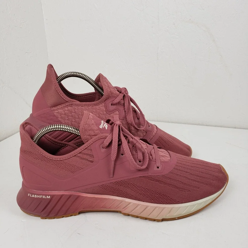 Reebok Flashfilm 2.0 Womens 11 Rose Running Training Shoes Sneaker